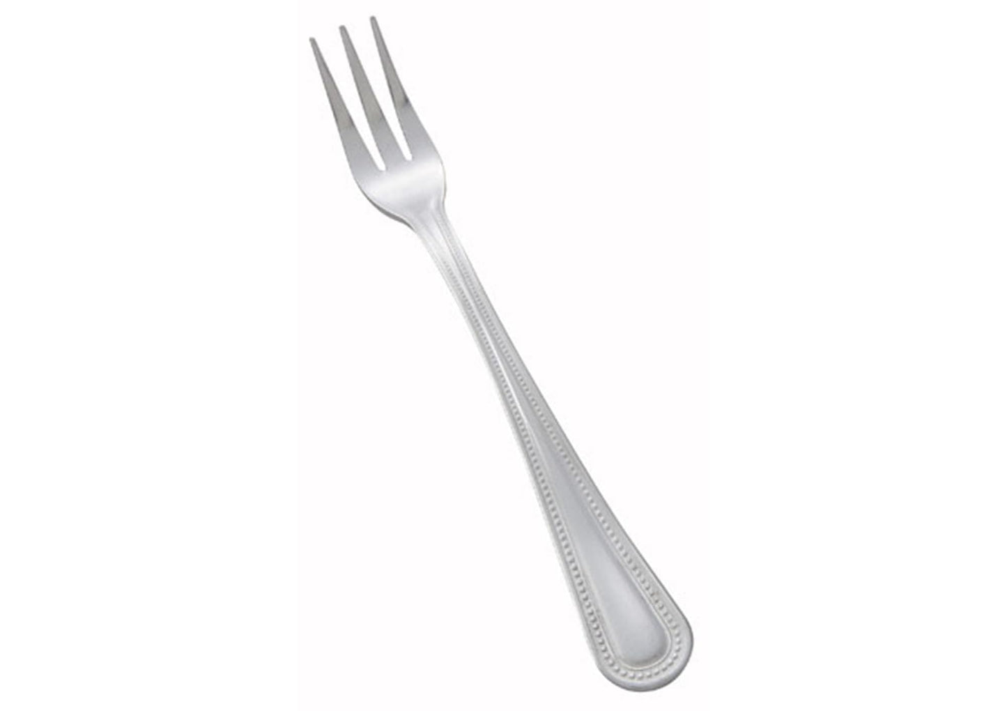 Winco 12-Piece Dots Oyster Fork Set, 18-0 Stainless Steel, Silver