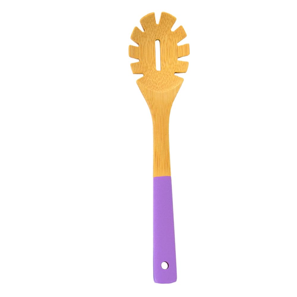 Rainbow Bamboo Kitchen Utensil Set for Kids β Montessori-Inspired 6-Piece Real Cooking Tools | Ages 2+ | Natural Bamboo | Color-Coded | Thoughtful Gift for Toddlers & Preschoolers