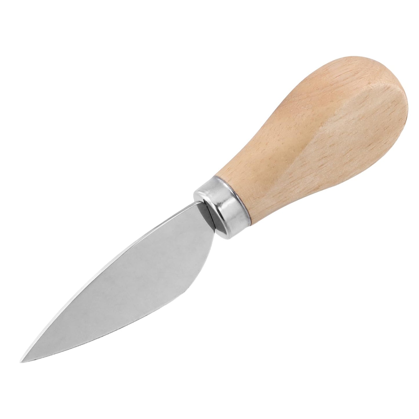 JEUIHAU 24 PCS Butter Knife Spreader with Wooden Handle, Stainless Steel Cocktail Knives Spreaders Wooden Handle Cheese Knives for Butter, Jam, Cheese
