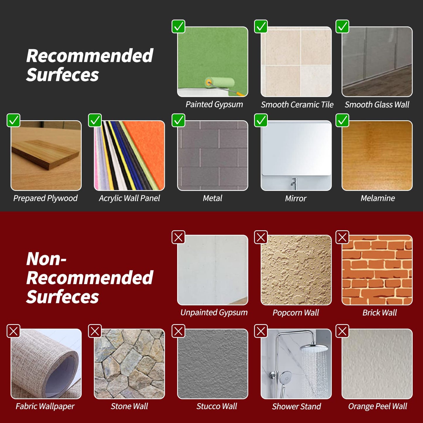 Art3d 100-Pieces Peel and Stick Stainless Steel Backsplash Self-Adhesive Metal Tiles, 3" x 6" Subway Stove Backsplash (Not Magnetic)
