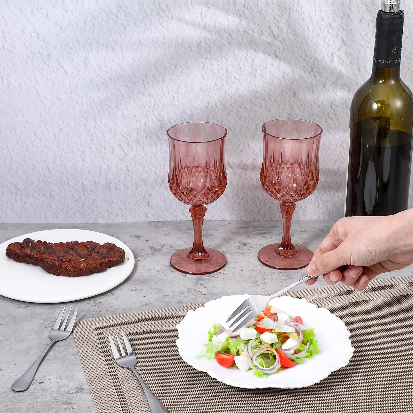 PercyEffie 36pcs Appetizer Small Forks 5.5Inches cocktail forks mini fork Stainless Steel Portable appetizers Cocktail Salad Fruit Fork for dessert,cake,pickle,crab,oyster Party