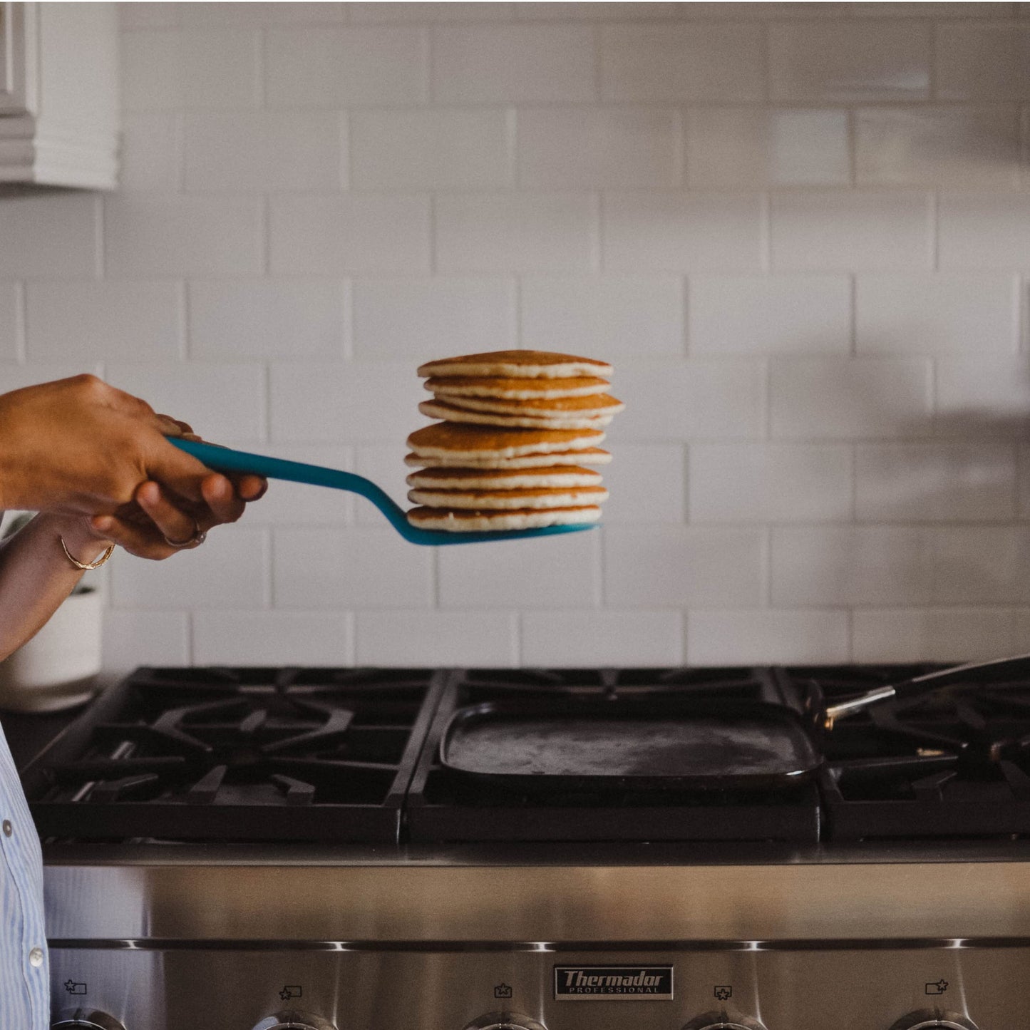 GIR: Get It Right Cooking Spatula Turner - Rubber Spatula - Seamless Silicone Nonstick Flipper - Heat-Resistant Cooking Utensil, Ultimate Turner - 13IN - Red