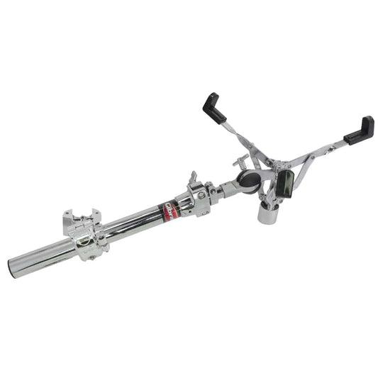 Gibraltar Floating Snare Drum Stand, Ultra Adjust Basket, Right Angle Clamp for Rack Mounting, No-Floor Contact, Full Positioning Flexibility, Memory Locks Included (GCFSS)