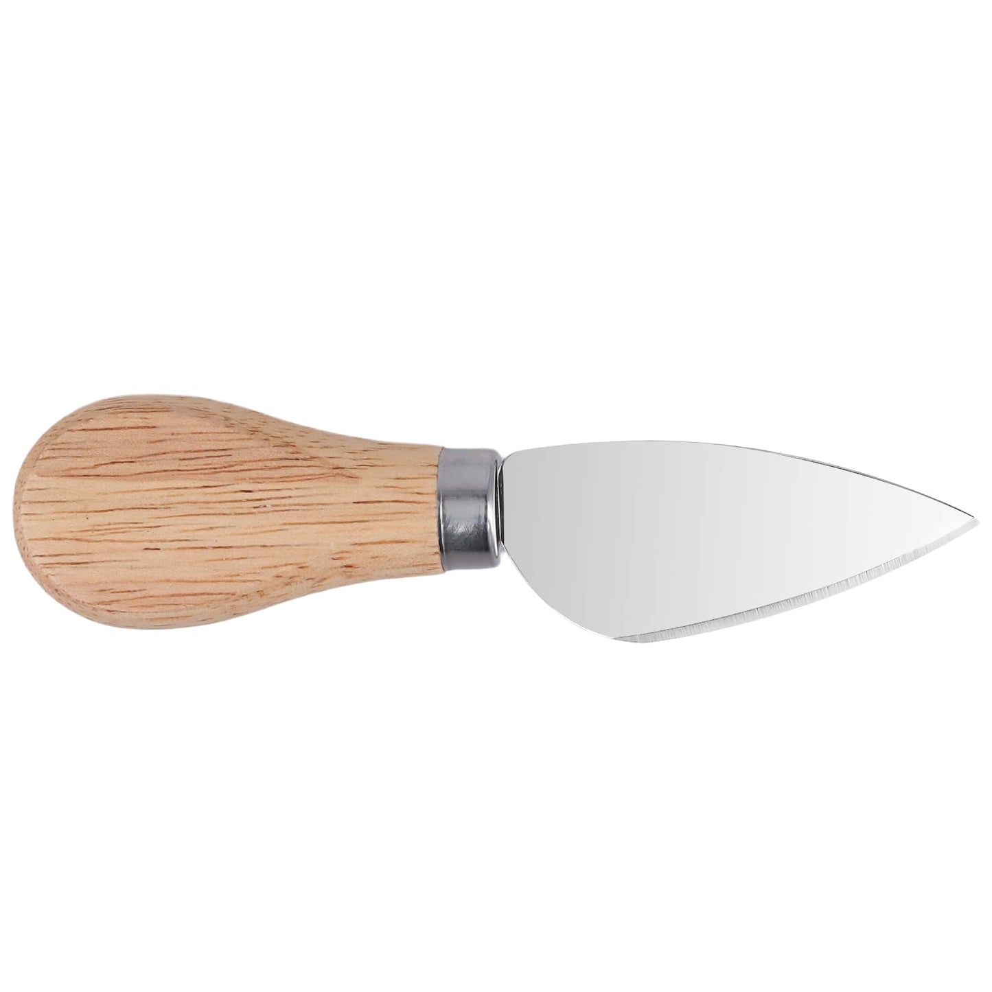 JEUIHAU 24 PCS Butter Knife Spreader with Wooden Handle, Stainless Steel Cocktail Knives Spreaders Wooden Handle Cheese Knives for Butter, Jam, Cheese