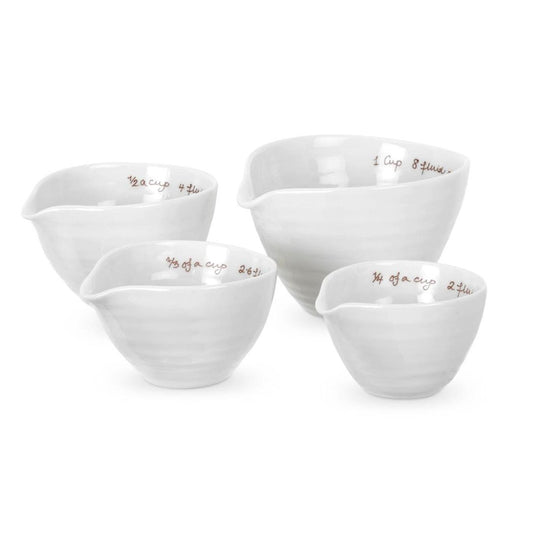 Portmeirion Sophie Conran White Measuring Cups,Set of 4