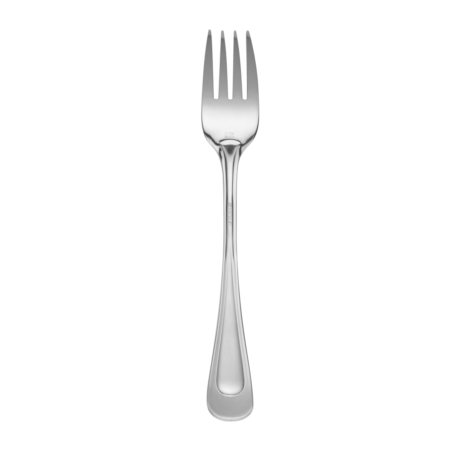 Oneida Silverware Set, Satin Sand Dune Everyday Dinner Forks Flatware Set, Service For 4, 18/0 Stainless Steel, Rust Resistance, Dishwasher Safe, Dining Utensils Sets, Forks (Silver, 4 Piece)