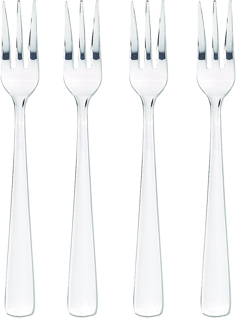 Maine Man Oyster Seafood Cocktail Appetizer Fork, Japanese18/8 Stainless Steel, Set of 4