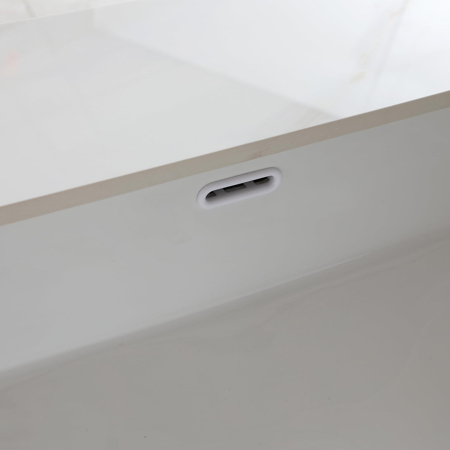 37" Bathroom Vanity Top with Ceramic Undermount Sink & Backsplash,Calacatta Gold Sintered Stone Counter Top, Single Hole Vanity Sink Top