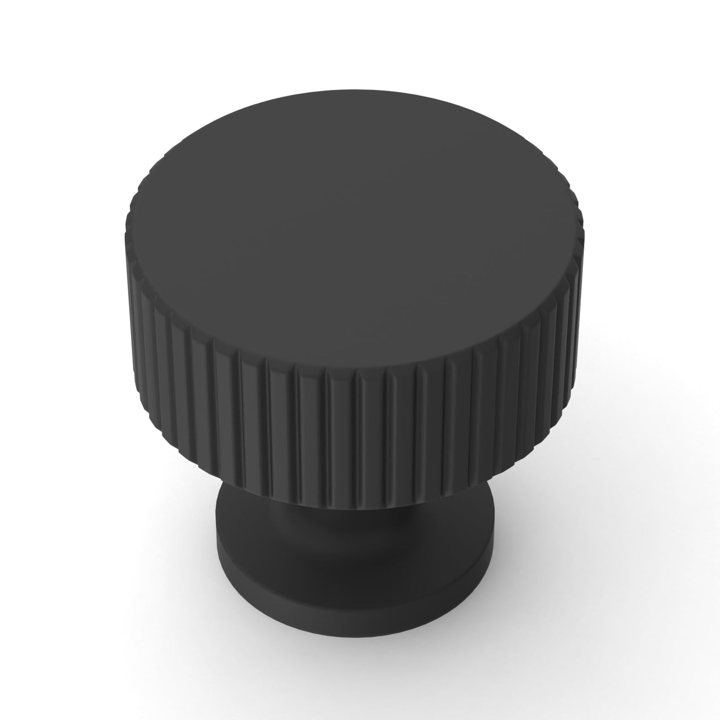 Asidrama 10 Pack Matte Black Kitchen Cabinet Knobs Drawer Cabinet Hardware Zinc Knobs for Dresser Drawers