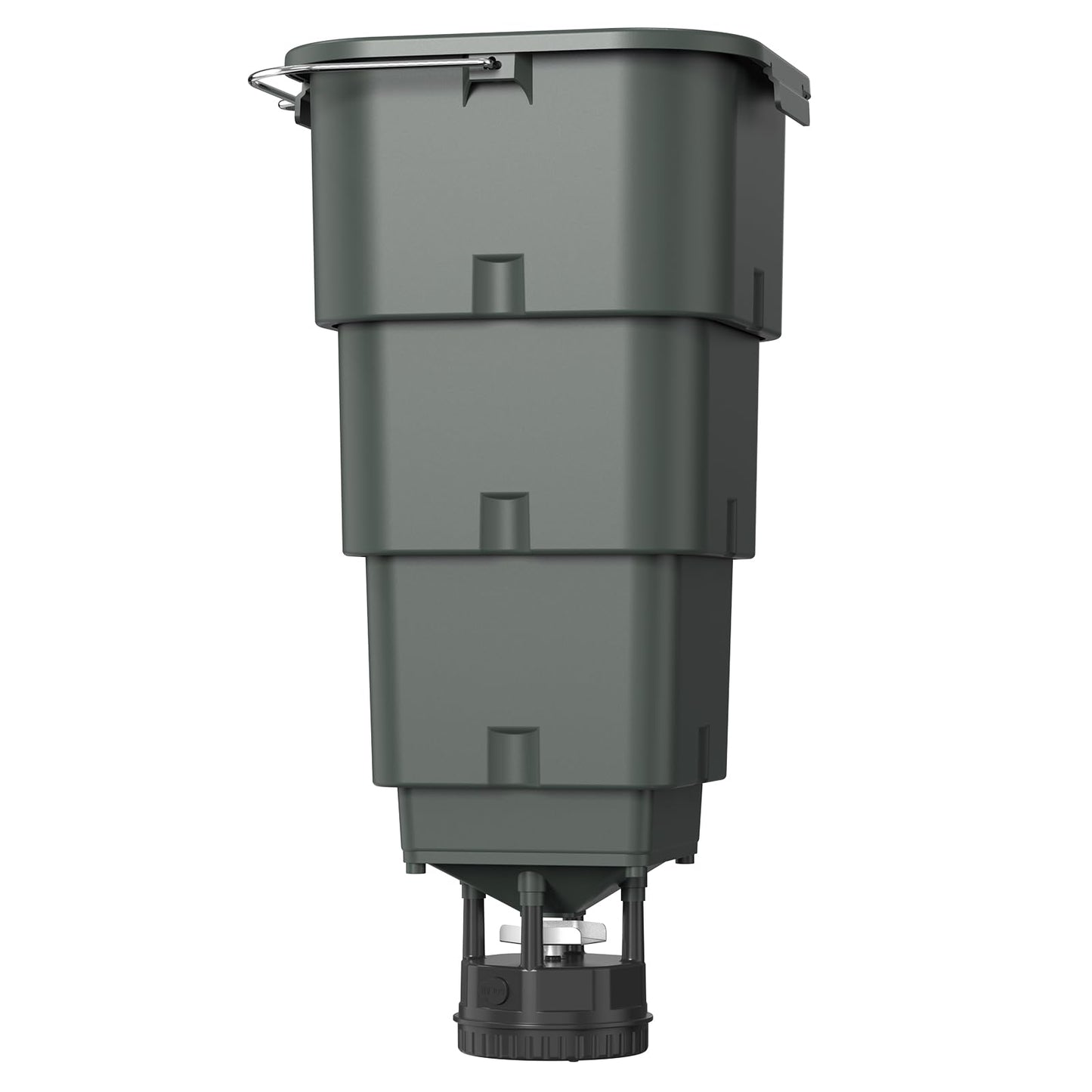 5 Gallon Hanging Deer Feeder, Automatic Game Feeder with Programmable Digital Timer (4 Feed Times), Easy Installation,Batteries Not Included