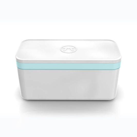 Outset Hexagon Silicone Ice Cube Tray and Storage Bucket, 29 Standard Honeycomb Cubes