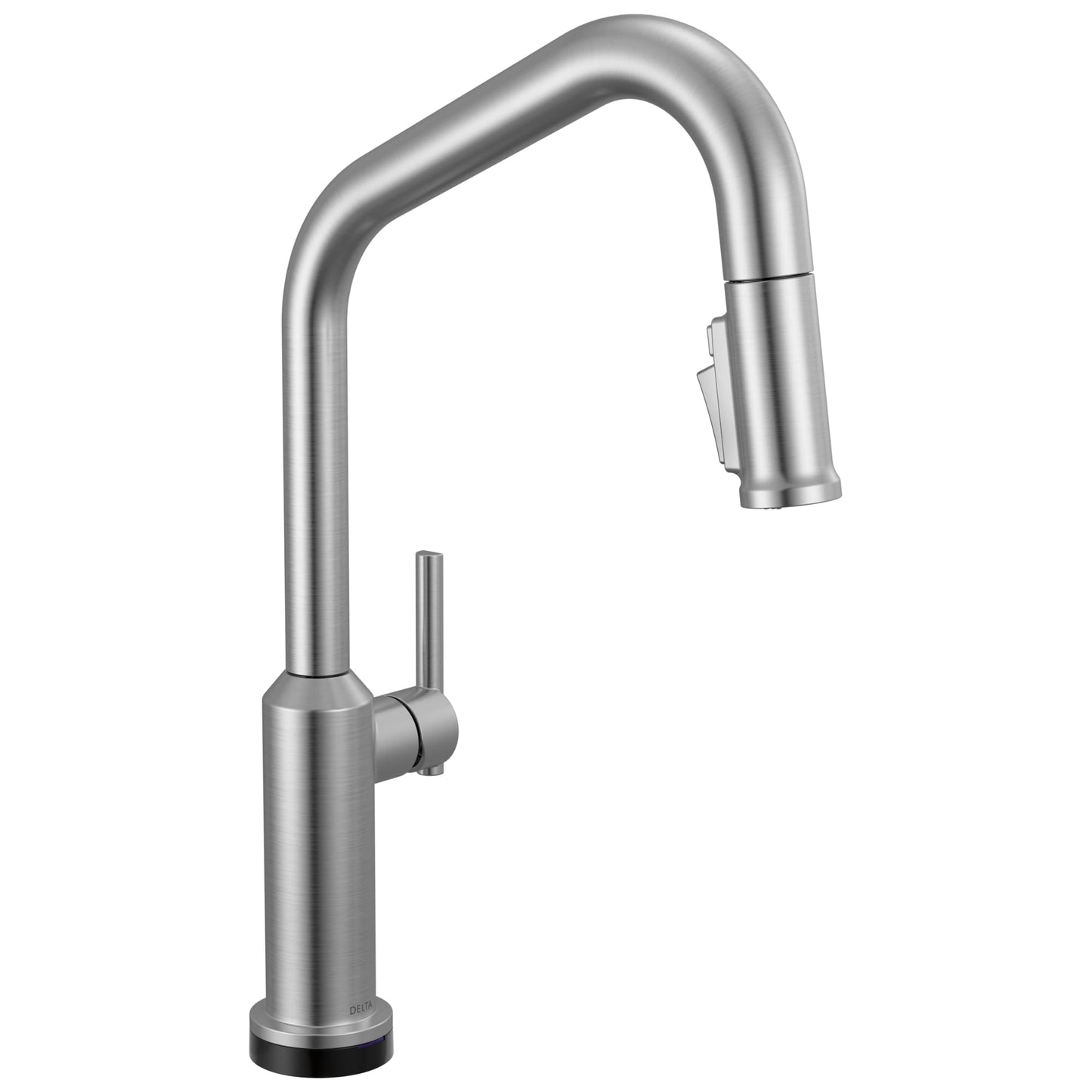 Delta Cordova Touchless Kitchen Faucet with Touch Technology, Brushed Nickel Kitchen Sink Faucet with High Pressure ProClean Spray, Single Hole, Lumicoat Arctic Stainless 9085TL-AR-PR-DST