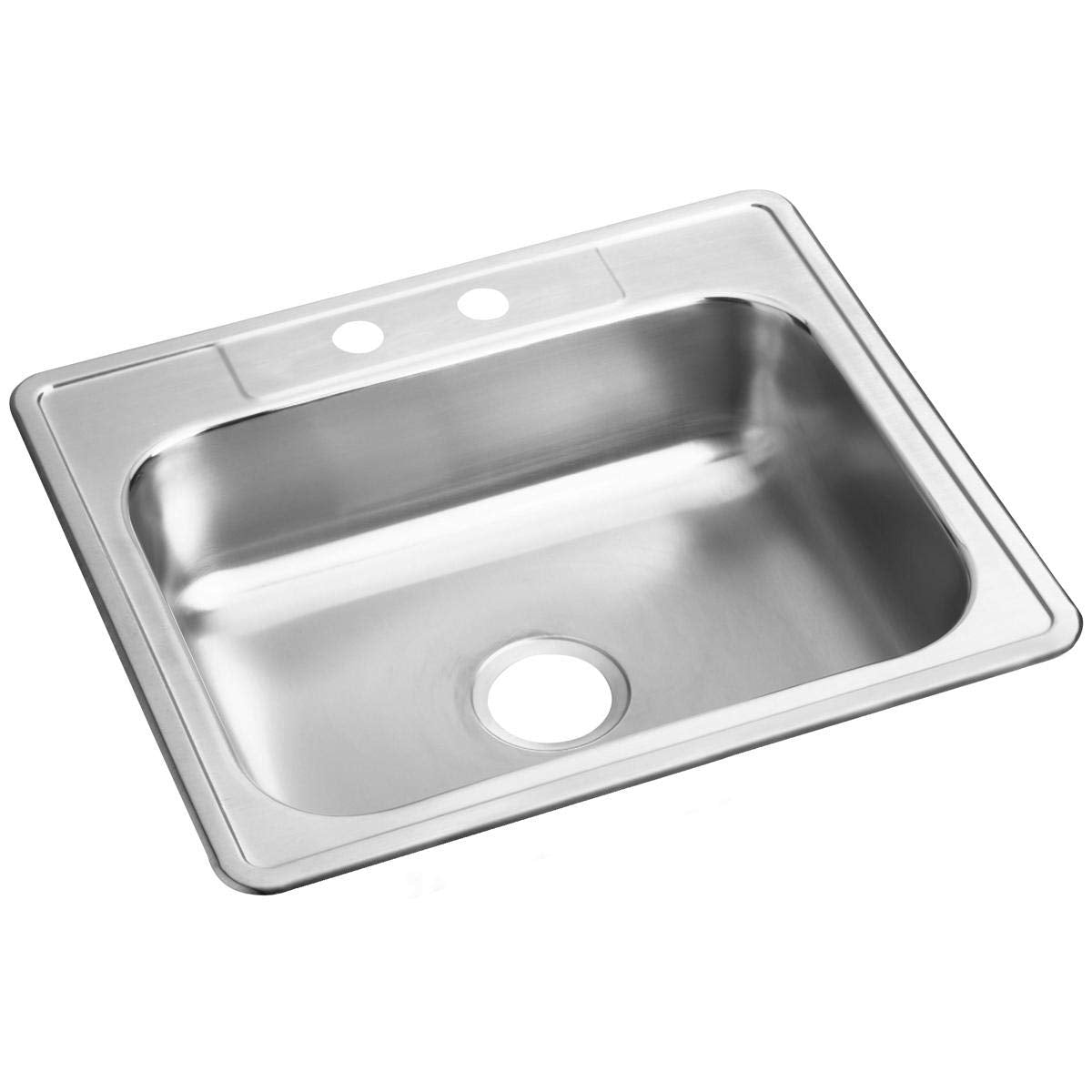 Elkay Dayton D125212 Single Bowl Drop-in Stainless Steel Sink