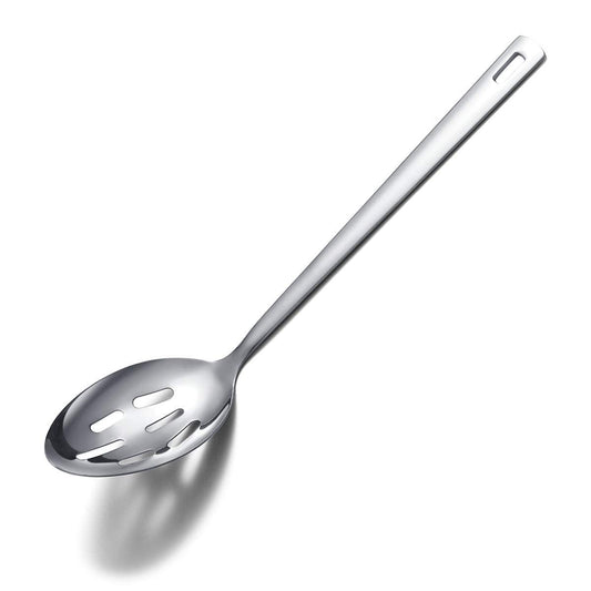 Berglander Stainless Steel Slotted and Basting Spoon, Heat Resistant, Non-Stick, Dishwasher Safe, Easy to Clean