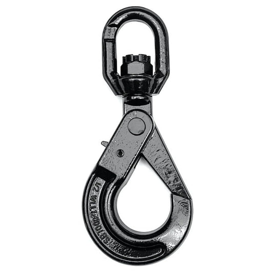 Slip Hook, Steel, G80, Swivel, 12000 lb.