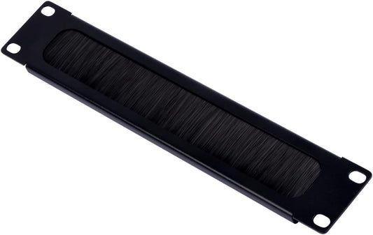 GeeekPi 10 inch 1U T1/T0/T2/T1 Plus/T0 Plus/TL1 10 inch (2) Brush Cable Manager Rack Mount Cable Management Panel