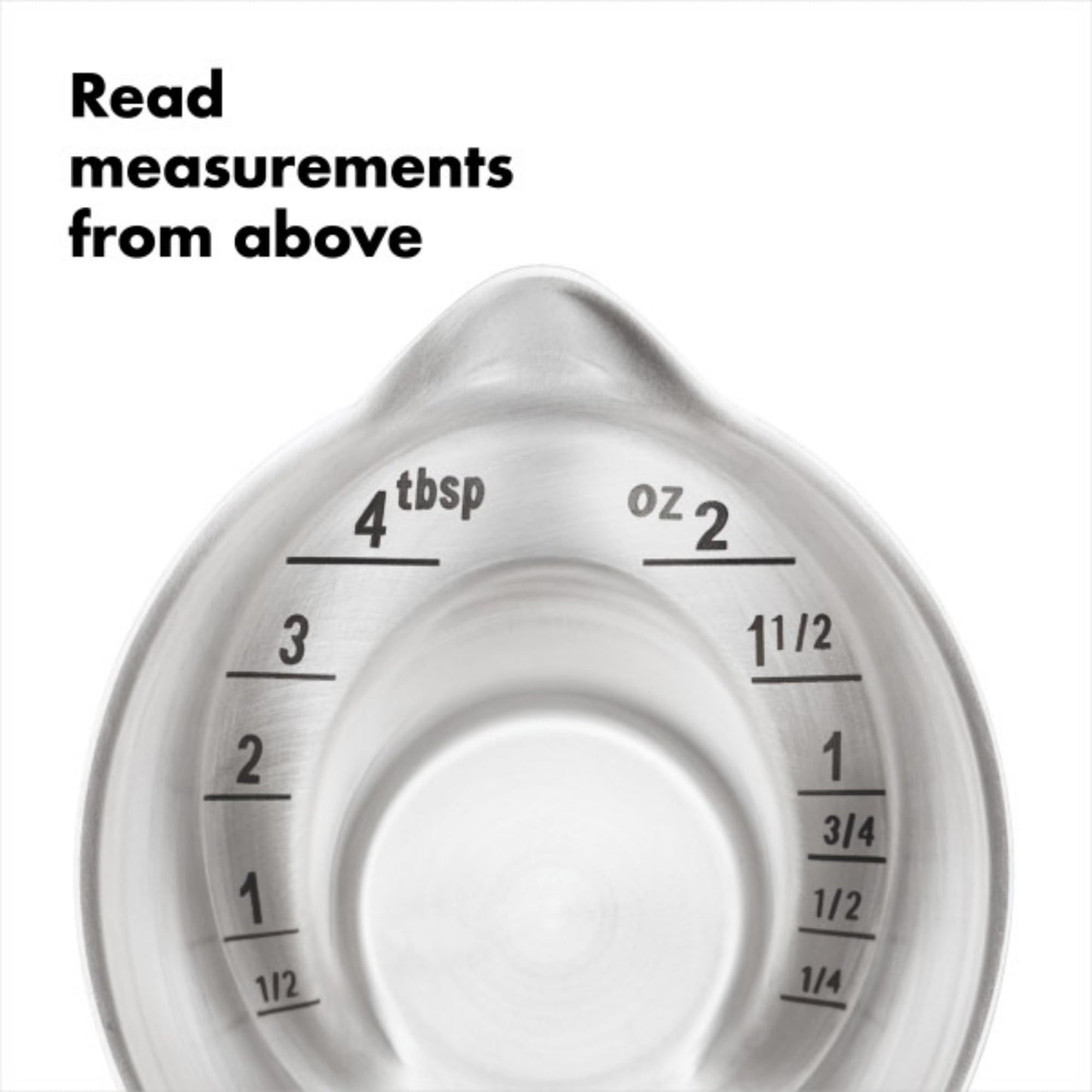 OXO SteeL Angled Measuring Jigger