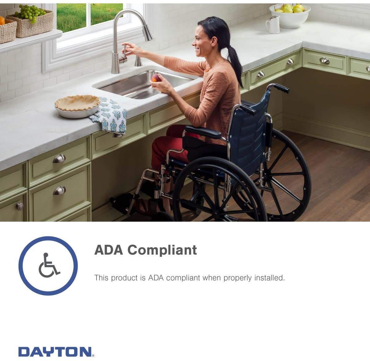 Elkay D233194 Dayton Equal Double Bowl Drop-in Stainless Steel Sink 33 x 19 x 6.5