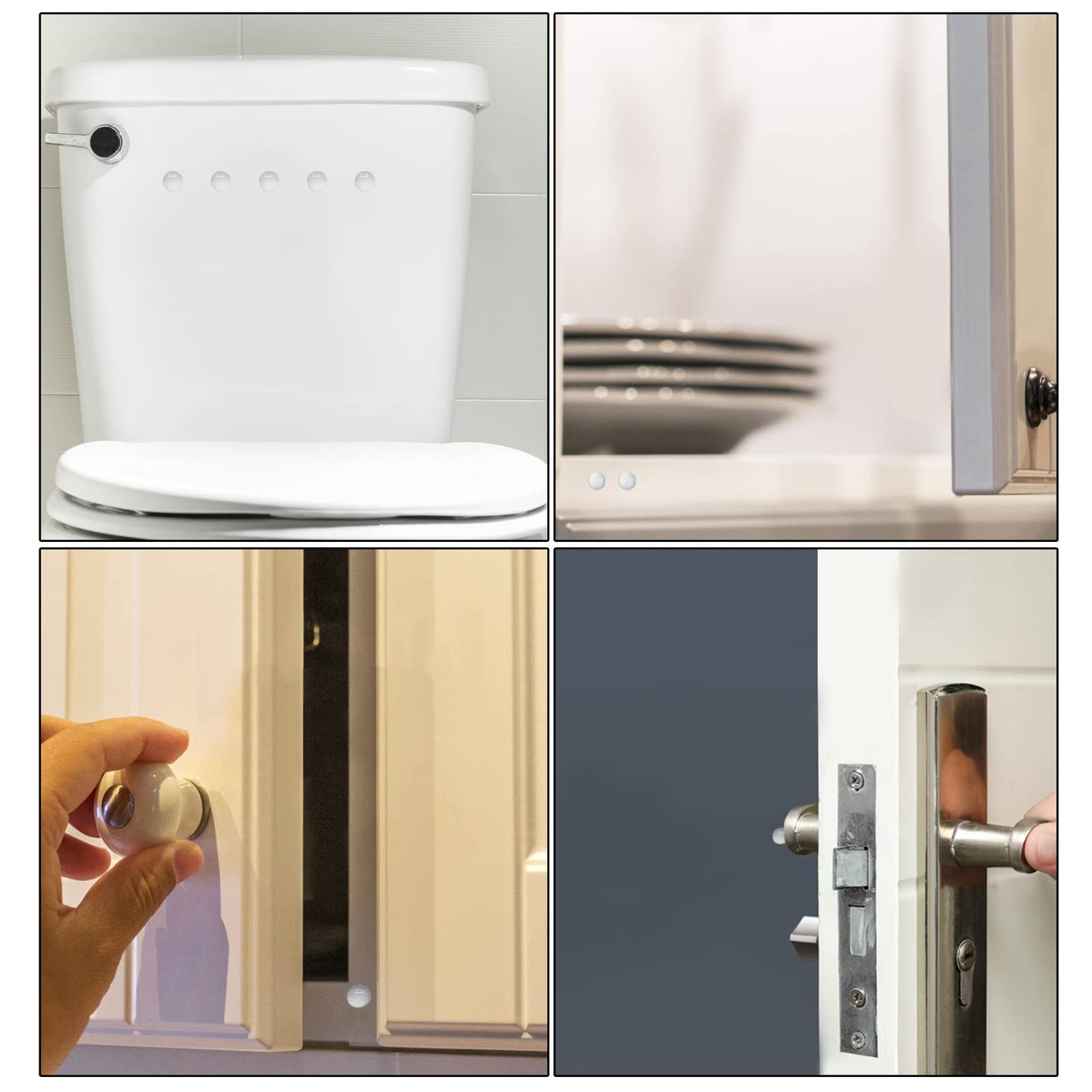 BESTEEL 24 Pack 1/2 inch Overlay Soft Close Cabinet Door Hinges for Kitchen Cabinet Hinges, 100 Degree Opening Angel, Stainless Concealed Kitchen Cabinets Hinge Self Closing with Drilling Tool &Manual