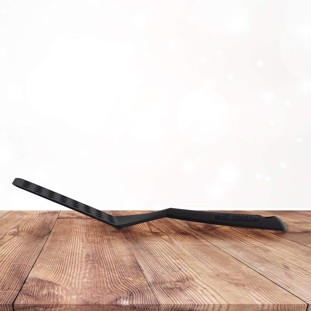 Range Kleen 9011 Black Slotted Nonstick Spatula Turner 2-Pack