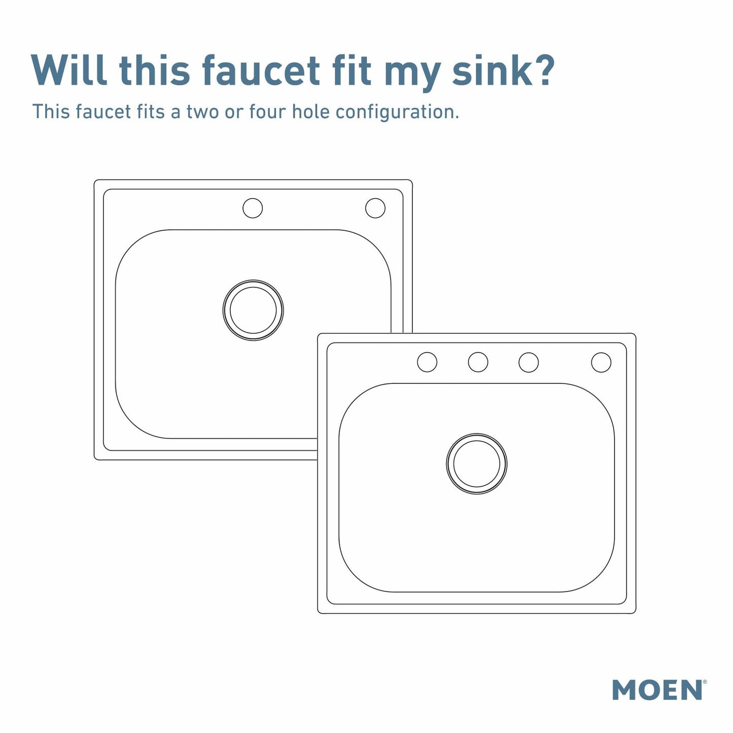 Moen Wetherly Spot Resist Stainless High-Arc Kitchen Faucet with Side Spray, 87999SRS