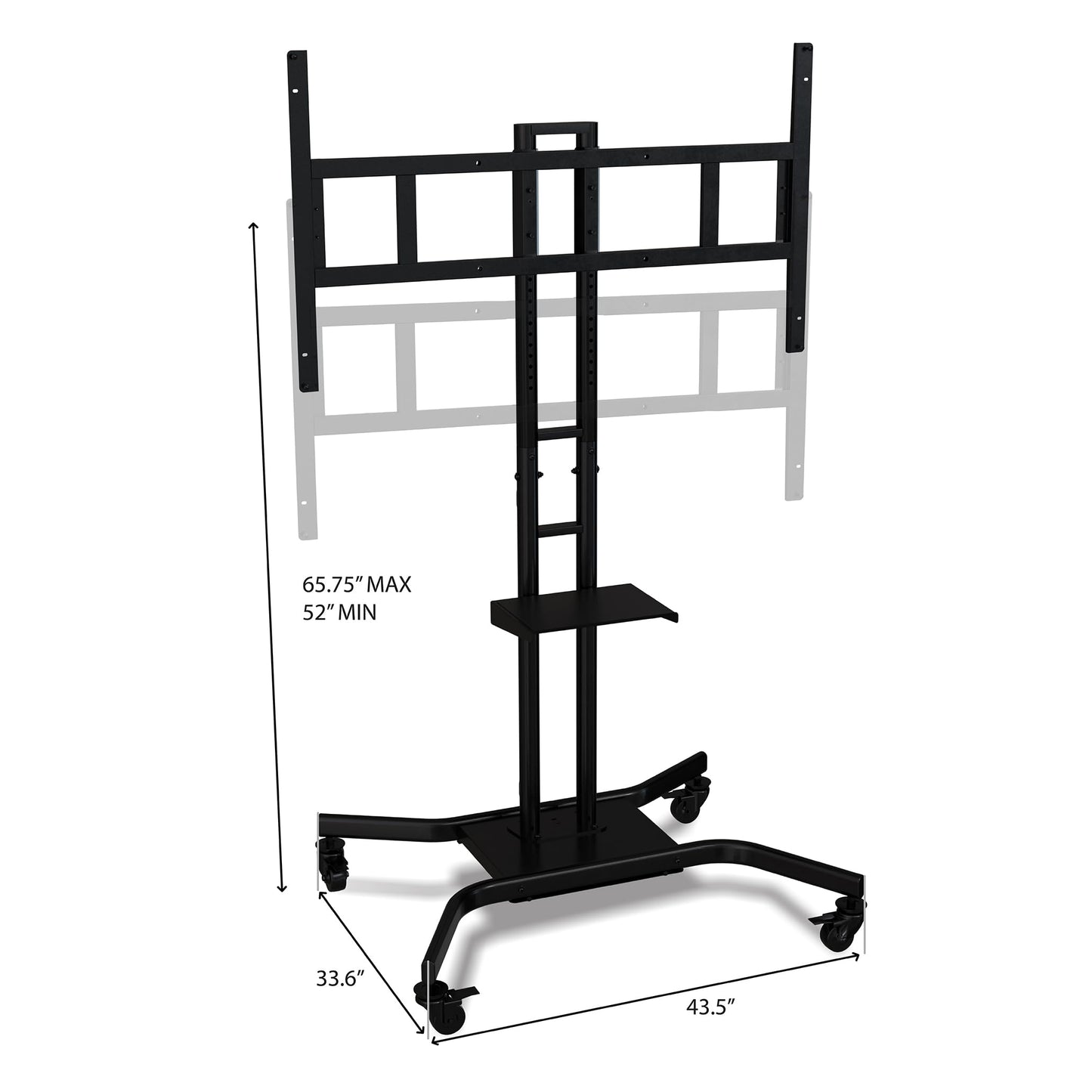 Storm Shell Ourdoor Rolling Cart for Storm Shell TV Enclosures