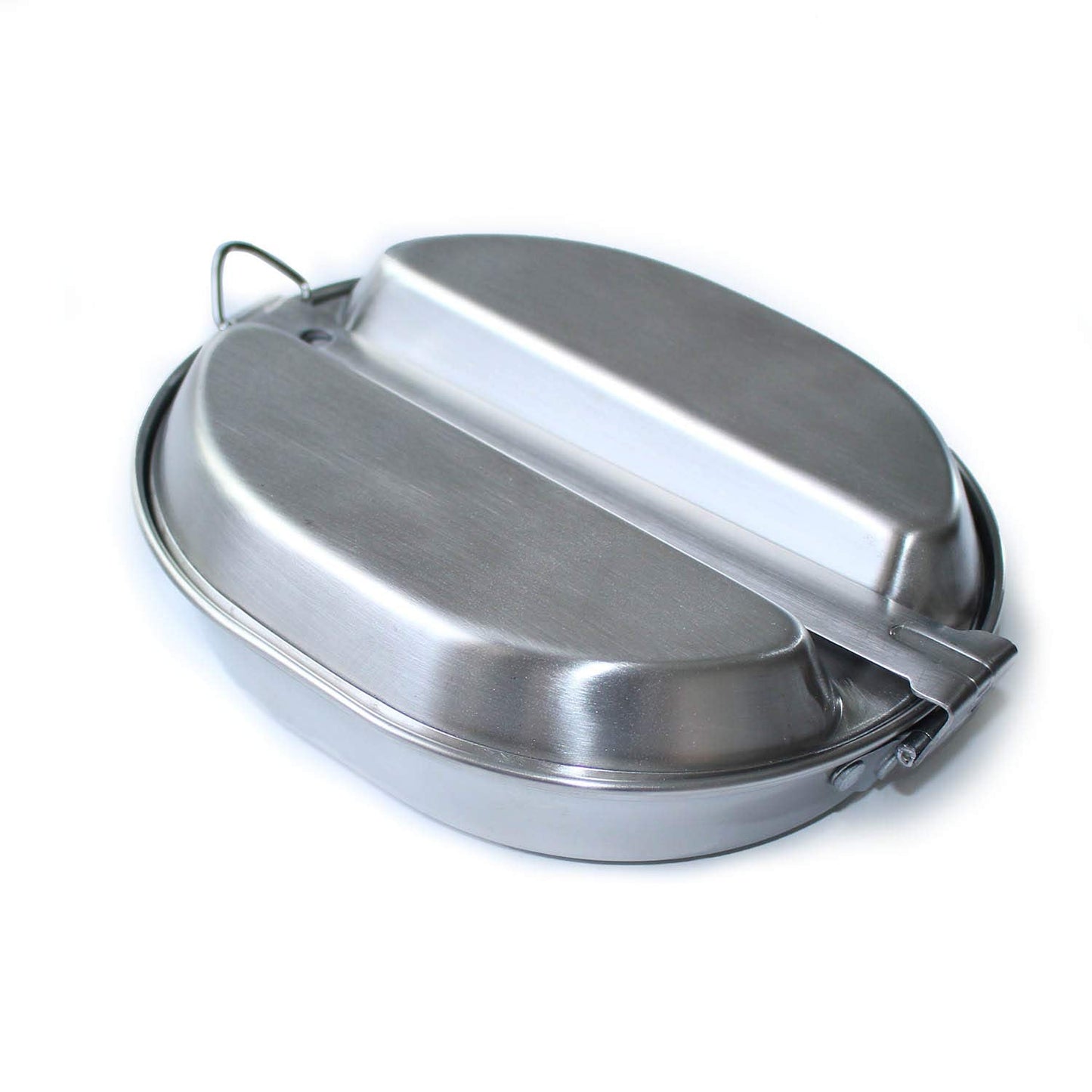 ANQIAO Reproduction WW2 US Military Mess Kits G.I. Lunch Box Stainless Material Collection Outdoor Sports