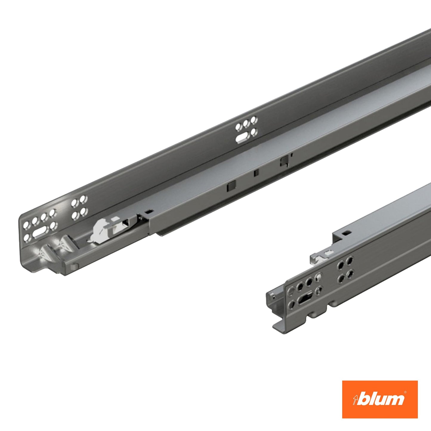 Blum TANDEM plus BLUMOTION Concealed Undermount Drawer Slides (Runners) Kit, 21-Inch, Full Extension, Soft-Close, Steel, 100 lb. Load Capacity for Wood Drawers (6 Kits)