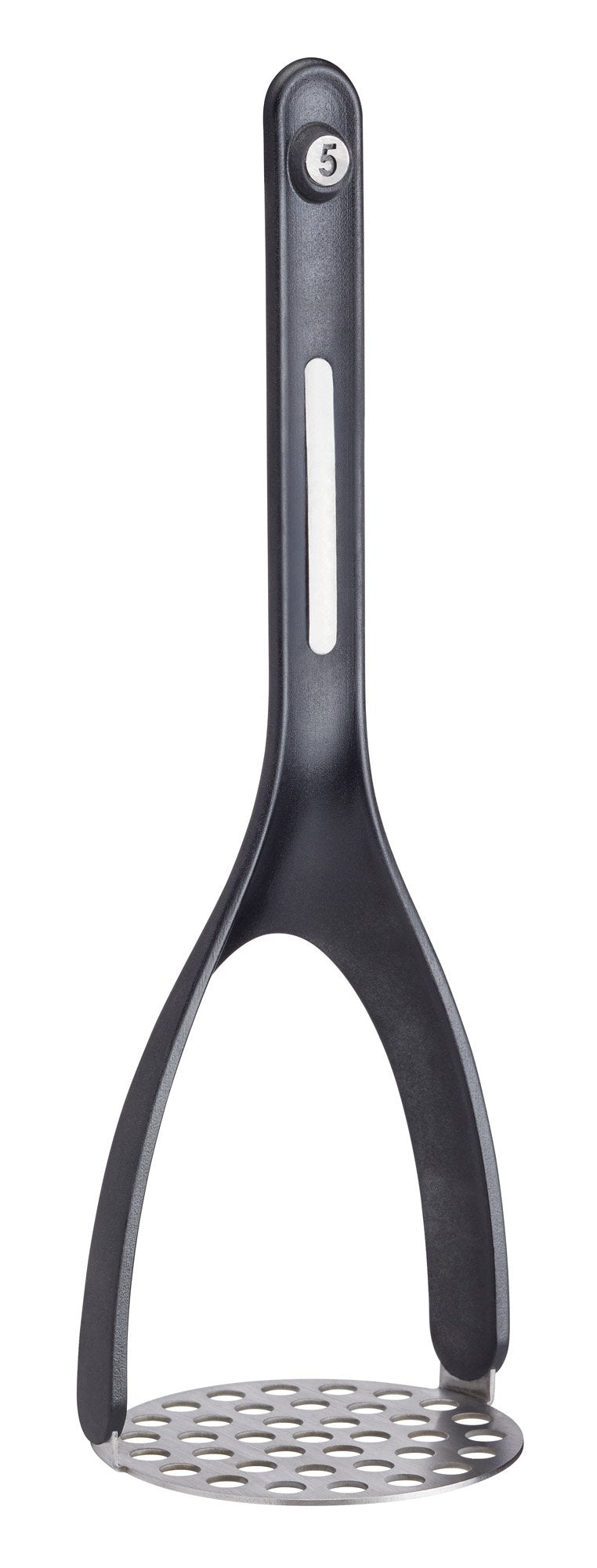 KitchenCraft MasterClass Smart Space Nesting Magnetic Kitchen Utensil Set, Silicone, Black, 9 x 9 x 30 cm, Pack of 5