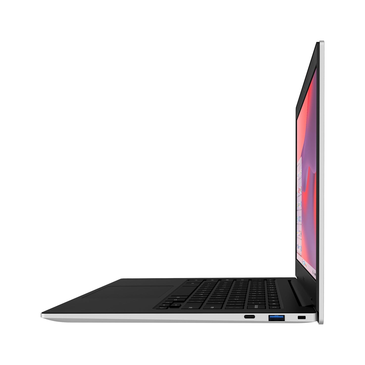Samsung 14" Galaxy Chromebook Go Laptop PC Computer, Intel Celeron N4500 Processor, 4GB RAM, 64GB Storage, ChromeOS, XE340XDA-KA2US, Student Laptop, Silver