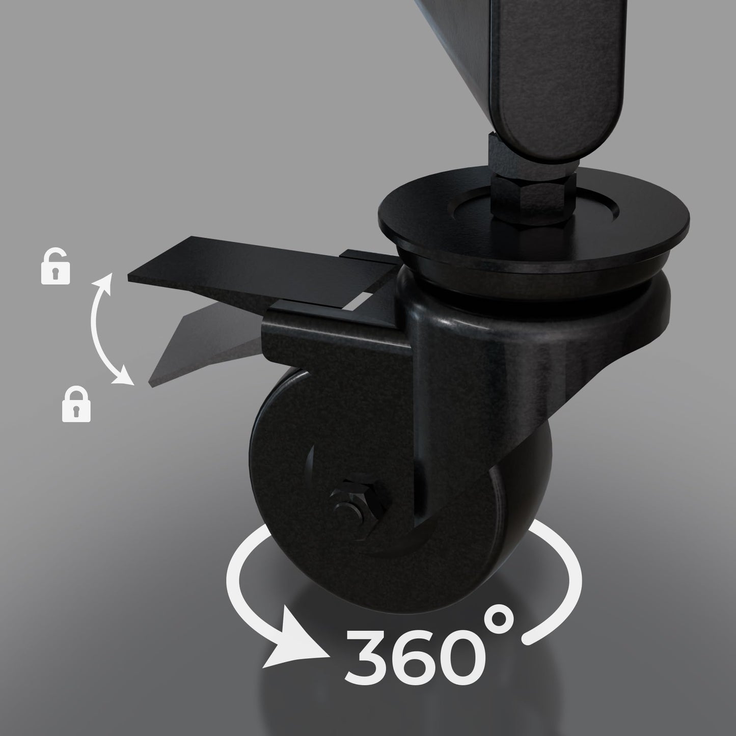 Storm Shell Ourdoor Rolling Cart for Storm Shell TV Enclosures