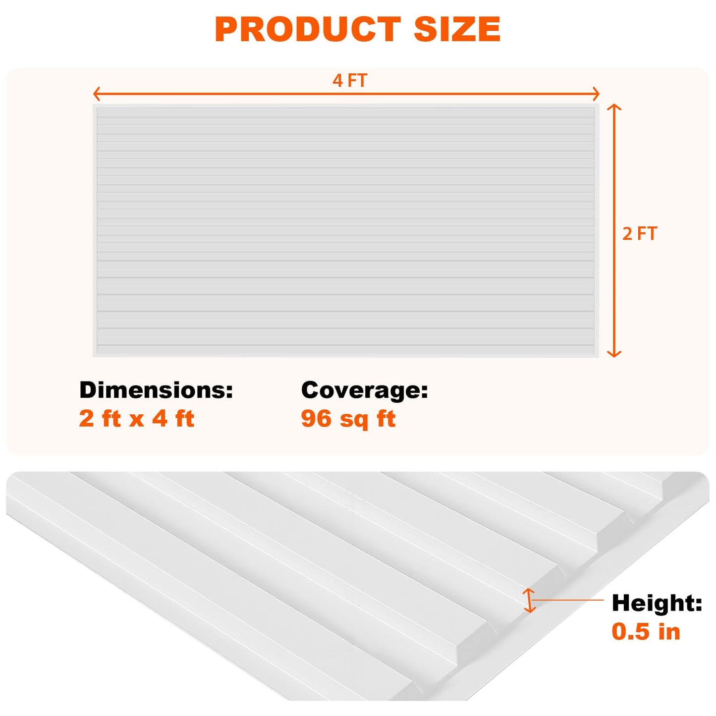 Panels 12 Pack Drop Ceiling Tiles 2x4 Ft,3D Wall Panels for Interior Wall Decoration,PVC Ceiling Covering Sheet 24x48 in, for Interior Wall Paneling Decor and Ceilings,White