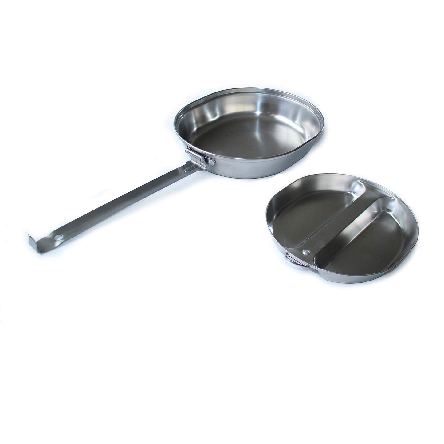 ANQIAO Reproduction WW2 US Military Mess Kits G.I. Lunch Box Stainless Material Collection Outdoor Sports