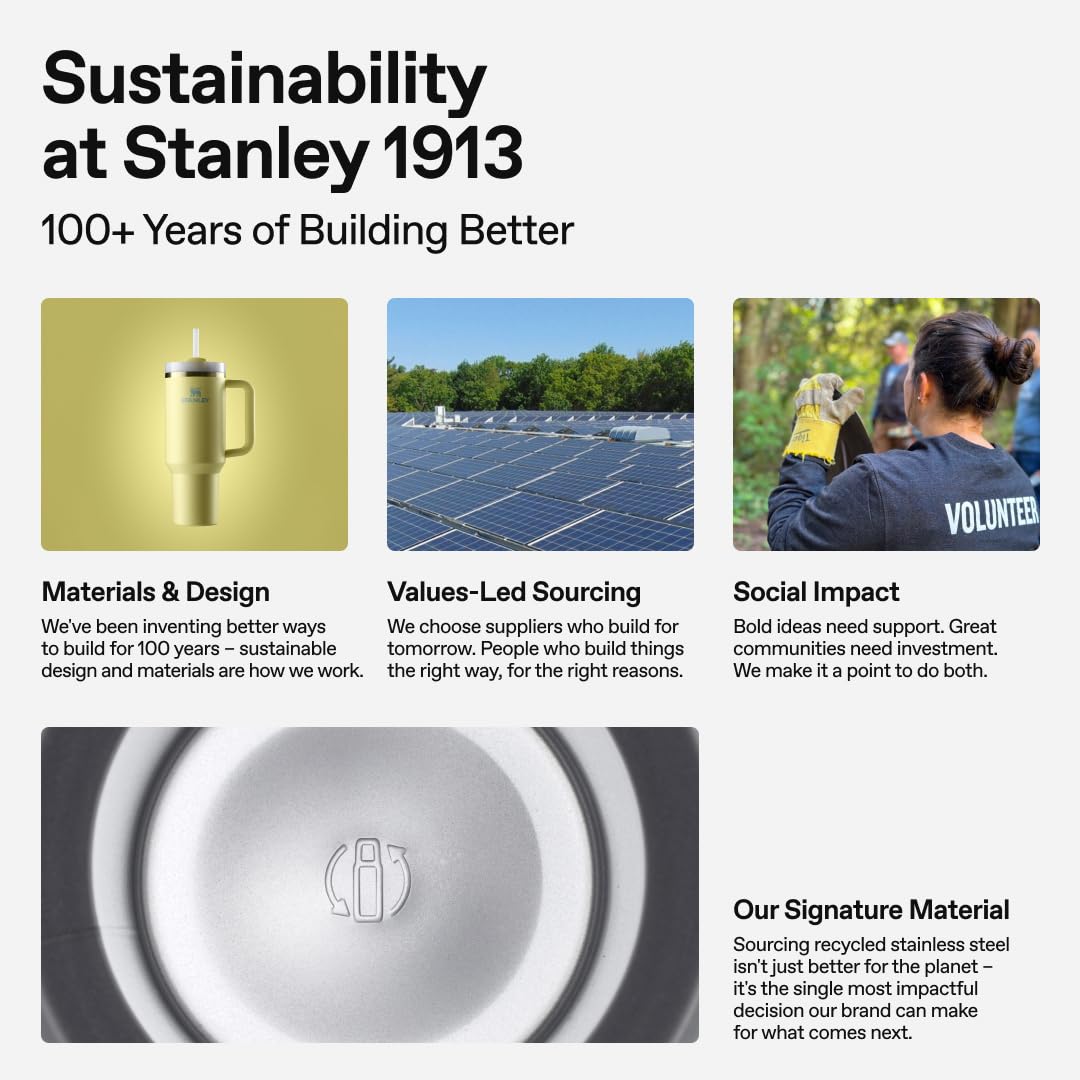 Stanley Quick Flip GO Water Bottle 24 oz | Push Button Lid | Leakproof and Packable for Travel and Sports | Insulated Stainless Steel | BPA-Free | Rose Quartz