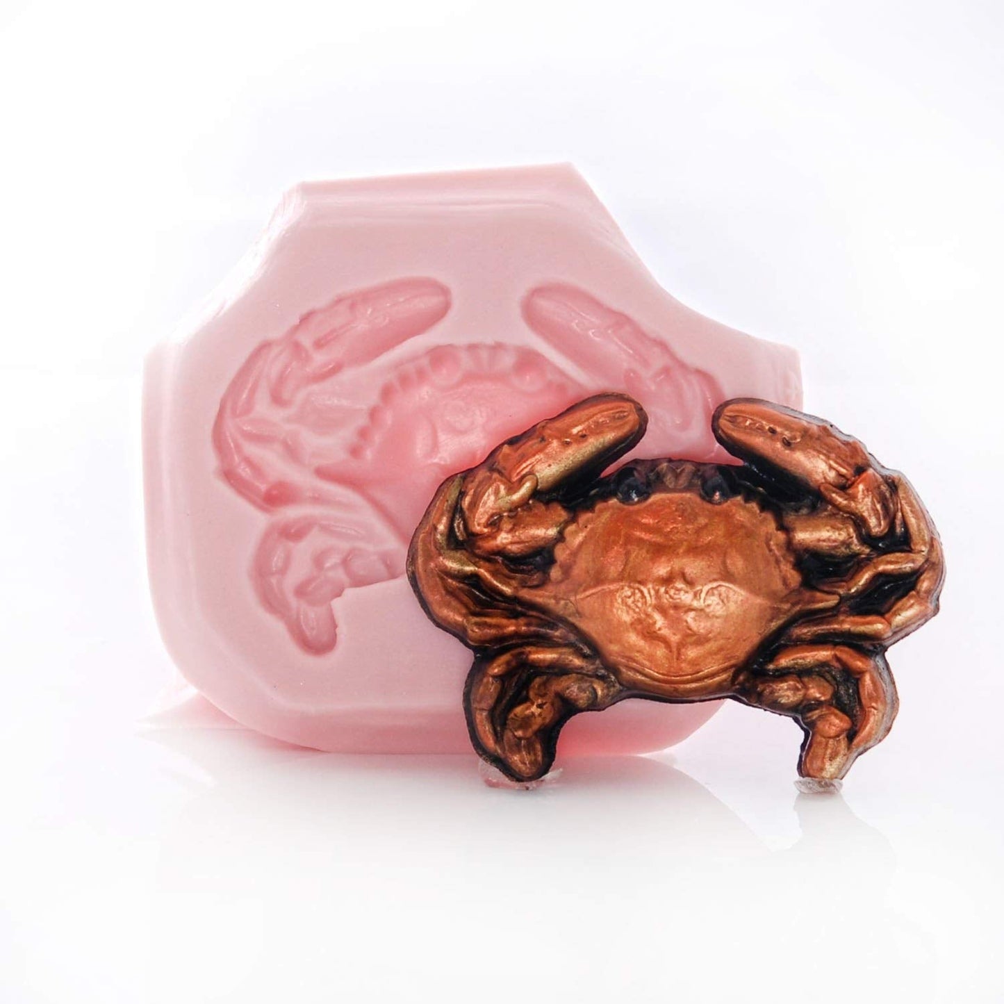Crab Silicone Mold Food Safe Fondant Chocolate Candy Resin Polymer Clay Craft Mold