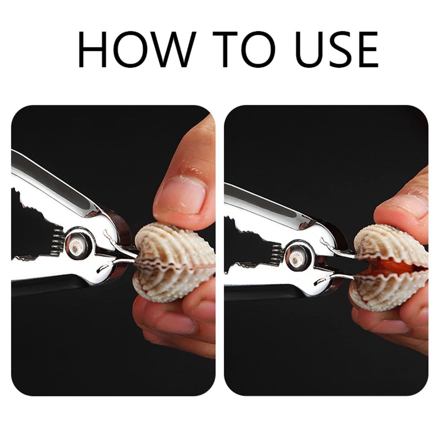 Seafood Scissors Blood Clam Opener Crab Pliers Nut Lobster Shellers Cracker Multi Functional Tool for Kitchen Shellfish Food