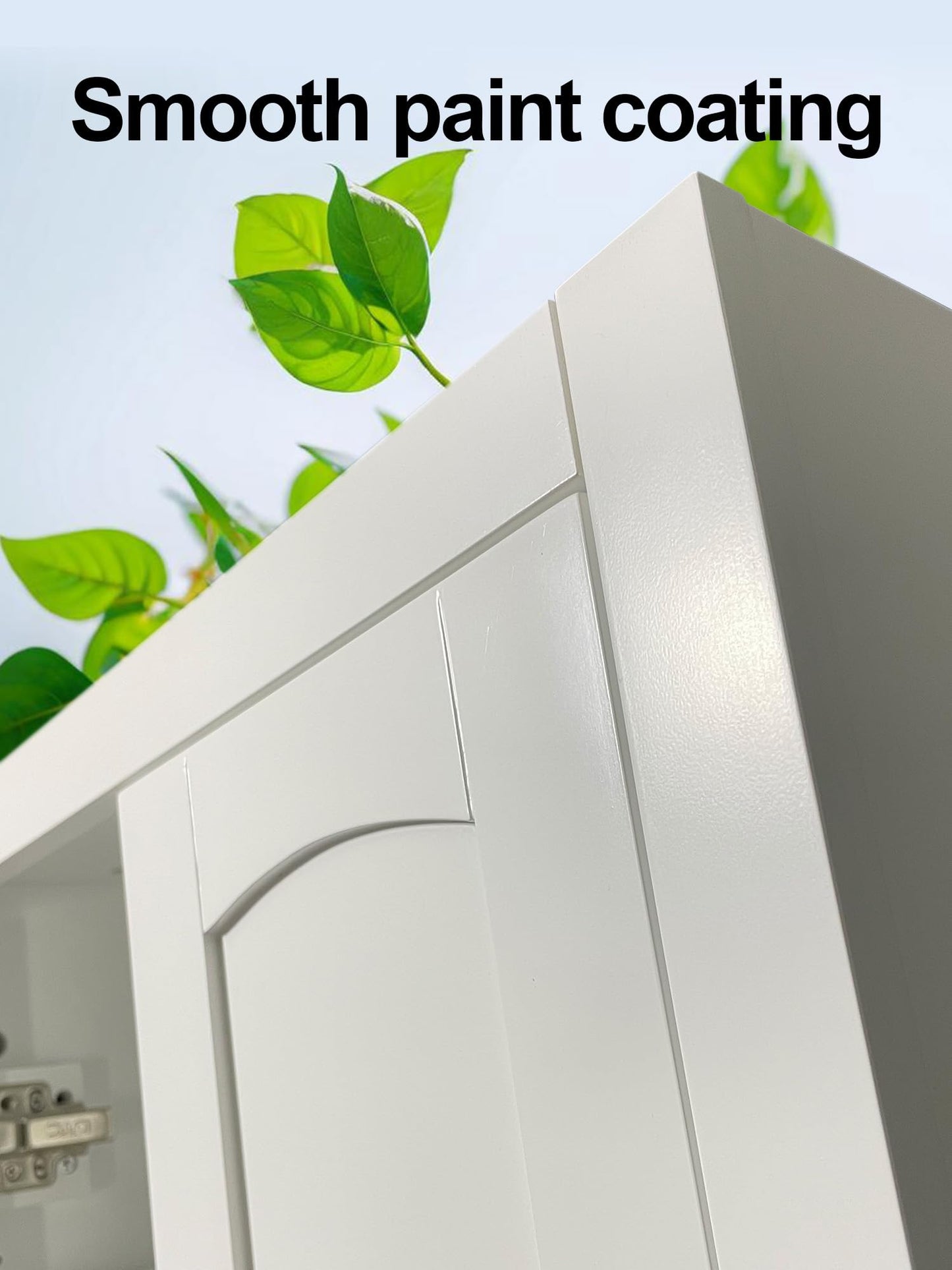 Over The Toilet Cabinet, Bathroom Storage Cabinet with Bottom Tissue Dispenser, 22"x28" Bathroom Wall Cabinet with Adjustable Shelves & Soft Close Doors, Above Toilet Cabinet with Gold Handles, White