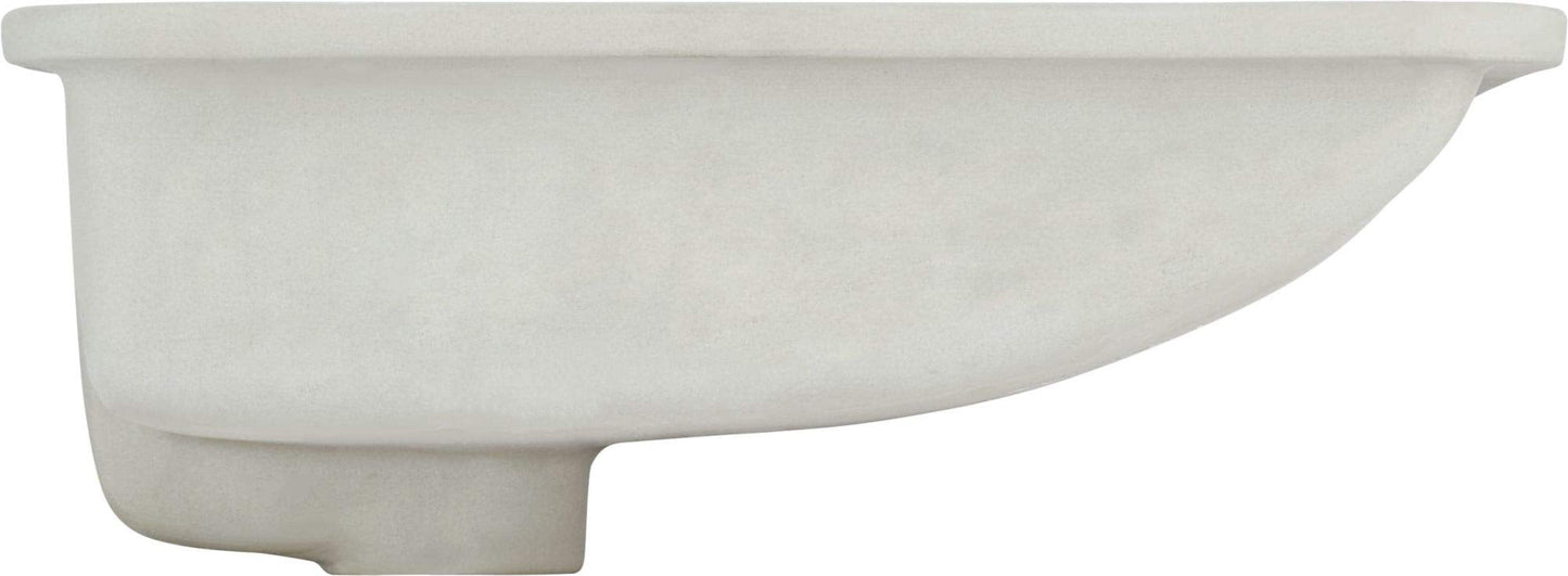Signature Hardware 453257 Boylan 20" Vitreous China Undermount Bathroom Sink