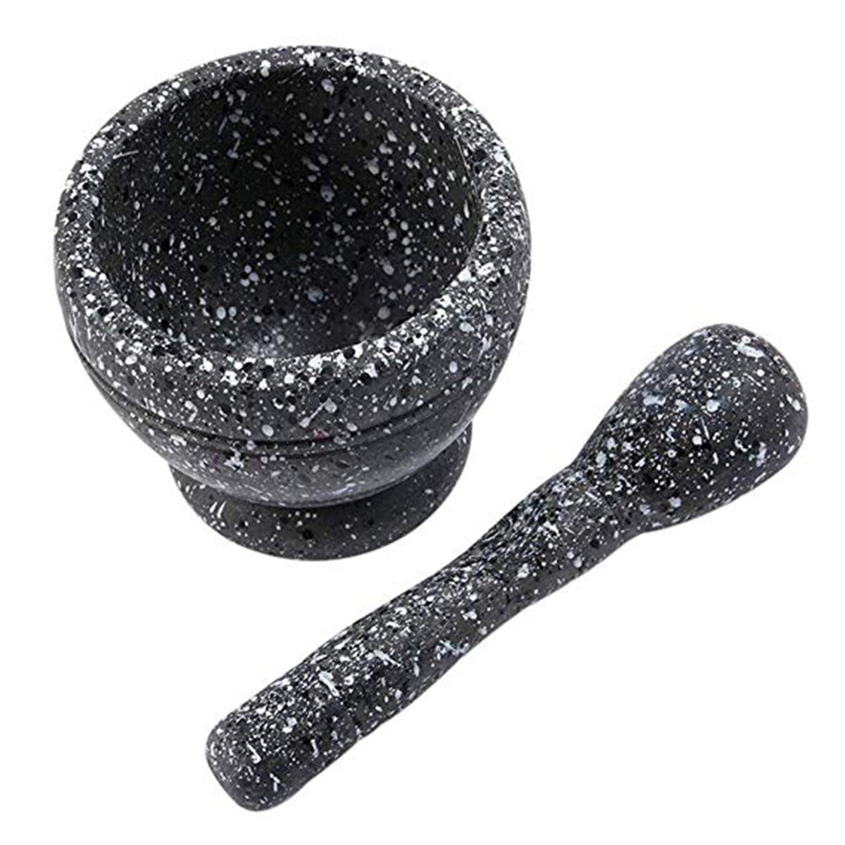 Leoyee Garlic Press, Mortar and Pestle, Easy to Clean Mini Garlic Grinding Tool Kitchen Tool Food, Squeezer Garlic Press