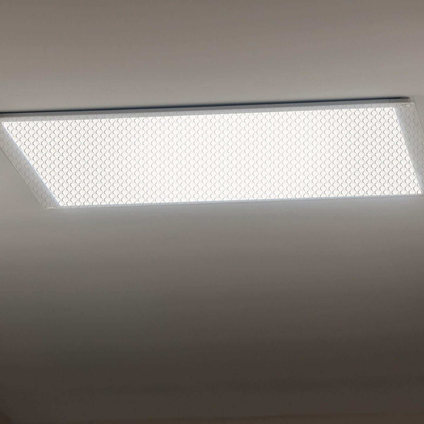 Pangda 6 Pack Replacement Fluorescent Light Covers Clear Acrylic Ceiling Lighting Panel Flat Sheet for Overhead Fixtures, 22.5 x 46.5 x 0.1 Inch