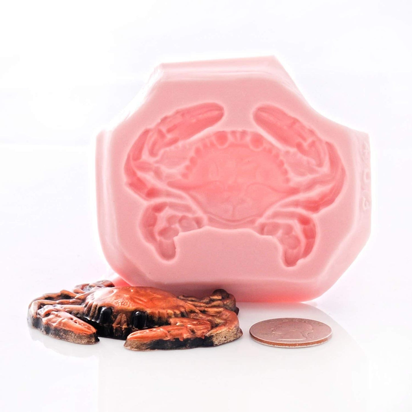 Crab Silicone Mold Food Safe Fondant Chocolate Candy Resin Polymer Clay Craft Mold