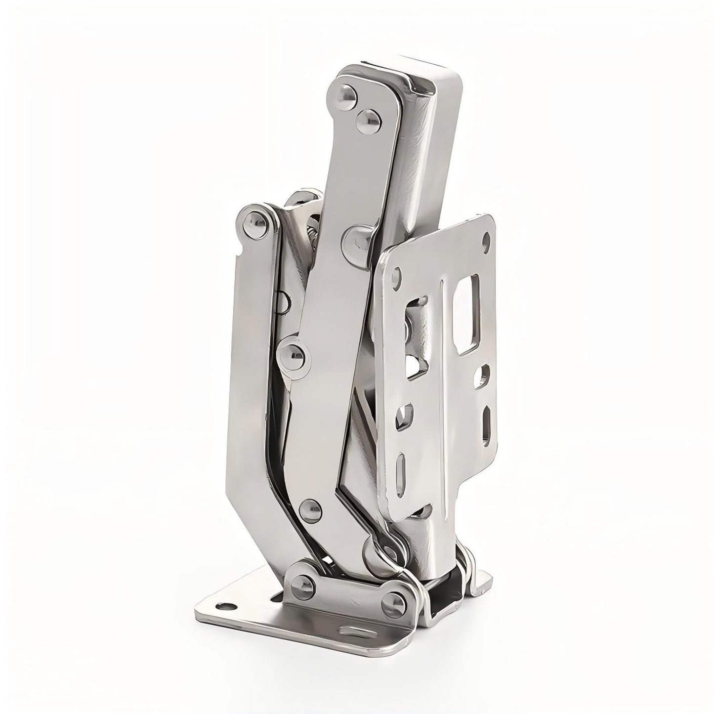 Qrity 2 PCS 175 Degree Hinges Soft Close Hinge, Frameless Hydraulic Cabinet Doors Hinges, Adjustable Mounting Hinges for Cabinet, Cupboards, Wardrobe