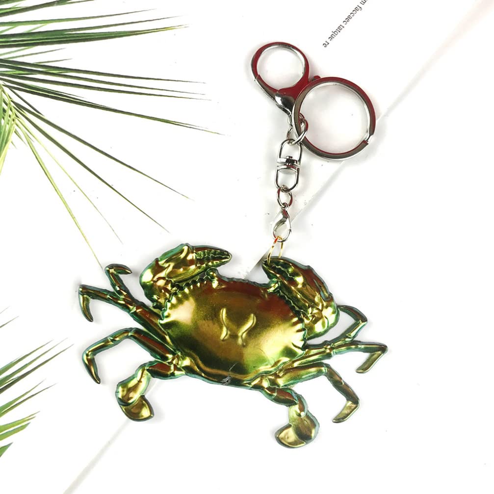 COHEALI Resin Molds Crab Silicone Marine Life Ocean Animal Epoxy Resin Casting Molds Crab Fondant Chocolate Baking for DIY Keychain Jewelry Craft Making