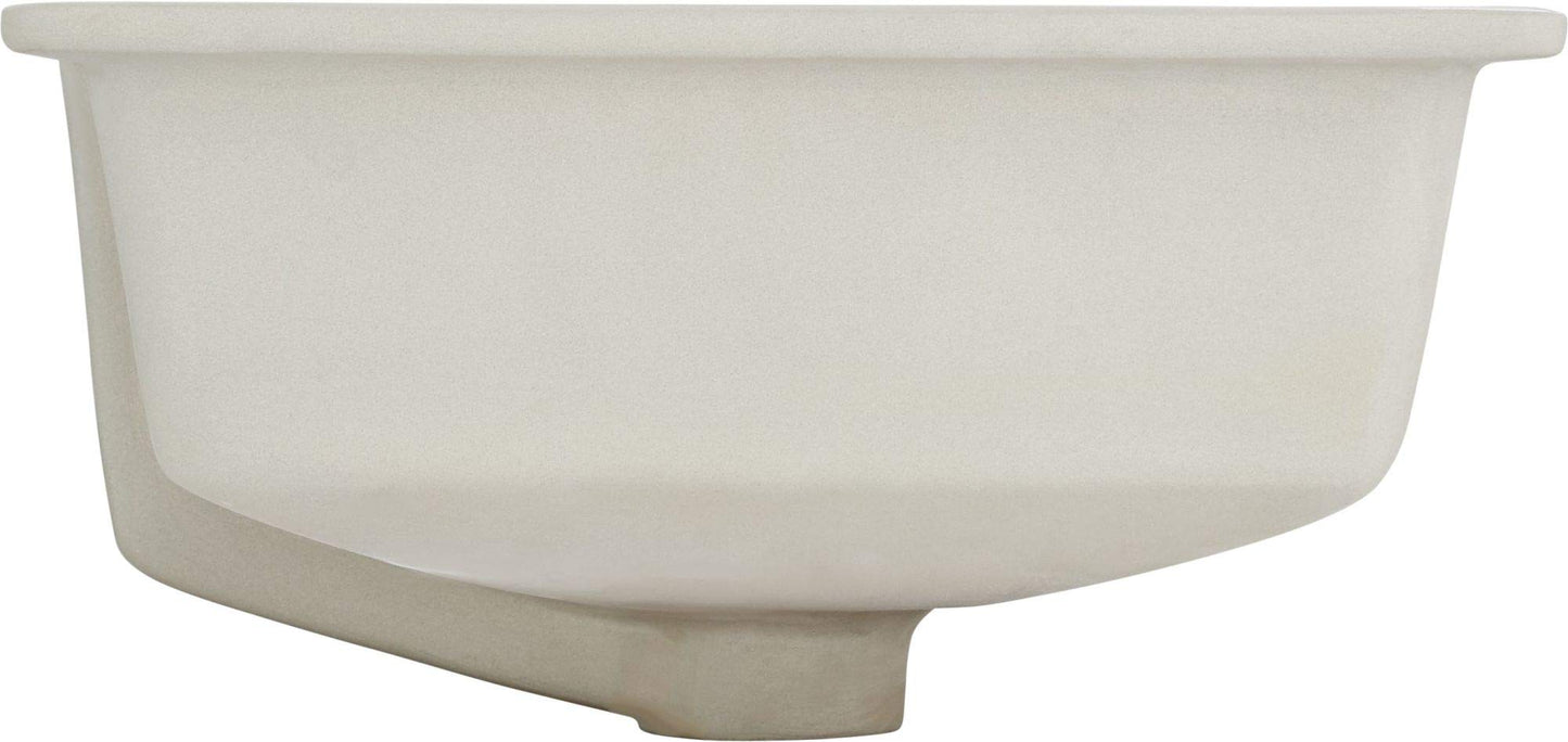 Signature Hardware 453258 Euric 20" Vitreous China Undermount Bathroom Sink