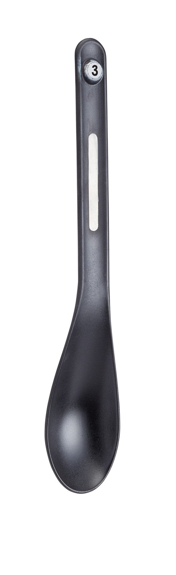 KitchenCraft MasterClass Smart Space Nesting Magnetic Kitchen Utensil Set, Silicone, Black, 9 x 9 x 30 cm, Pack of 5