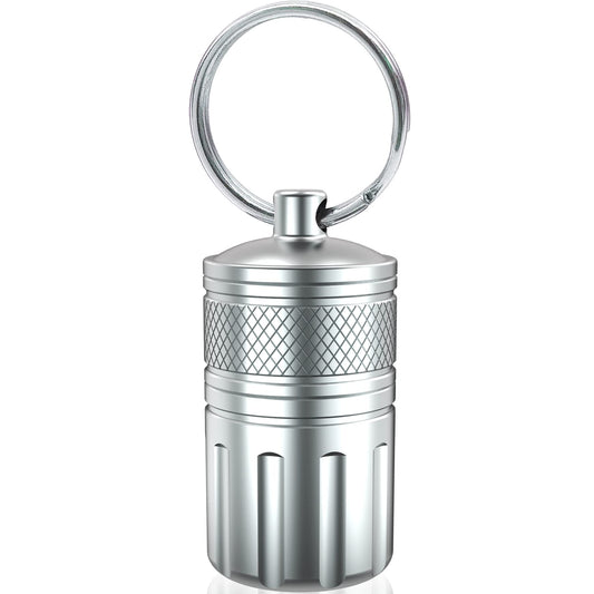 MEECN Pill Crusher & Cases, Medicine to Fine Powder, Stainless Steel Crushes Pills, Waterproof (Vitamin Crusher)