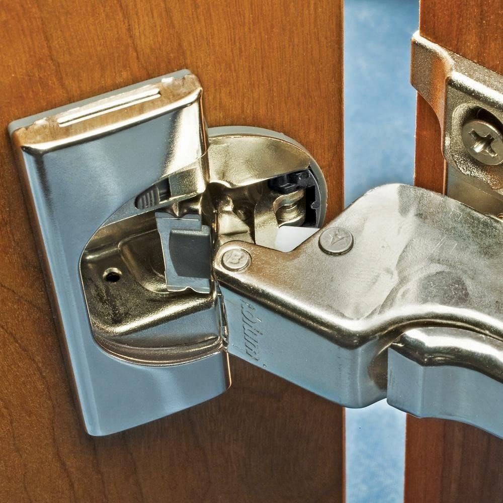 Full Overlay Blum 110 deg Soft-Close BLUMotion Clip Top Frameless Hinges, Pair by Blum