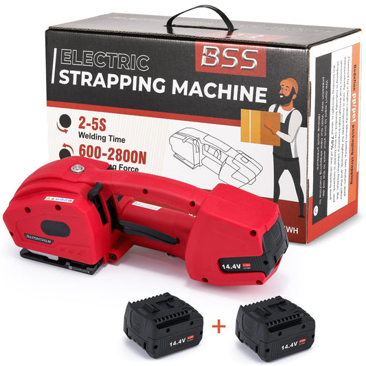 BAOSHISHAN Automatic Electric Strapping Machine - 2x4000mAh Battery
