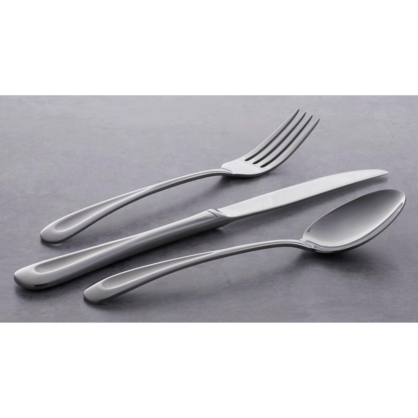 Oneida Silverware Set, Satin Sand Dune Everyday Dinner Forks Flatware Set, Service For 4, 18/0 Stainless Steel, Rust Resistance, Dishwasher Safe, Dining Utensils Sets, Forks (Silver, 4 Piece)