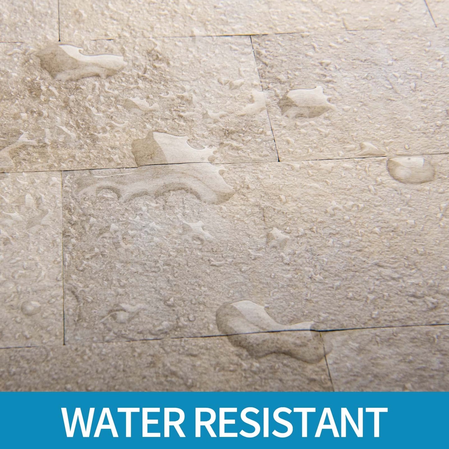 Art3d 10-Pack Peel and Stick Wall Tile for Backsplash, Stick on Stone Tile for Kitchen Bathroom Fireplace Vanitity in Stone Beige